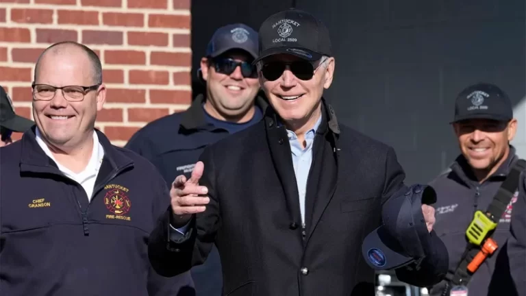 Biden says family ‘not having any’ 2024 conversations in Nantucket