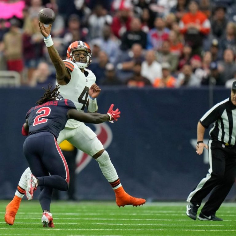 Browns beat Texans in Deshaun Watson’s NFL return