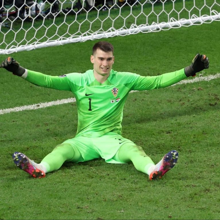 Japan’s Cinderella run was stopped cold by Dominik Livakovic