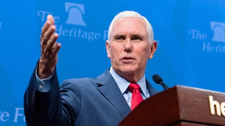 Pence contrasts with Trump on abortion, says Republicans must ‘stand without apology’ for right to life