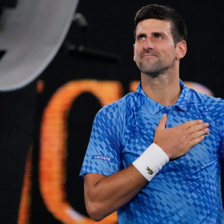 Novak Djokovic soaks up warm welcome at Australian Open, then wins