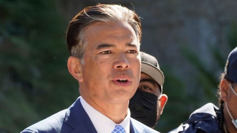 California AG’s wife recuses herself amid outcry over appointment to oversee husband’s budget