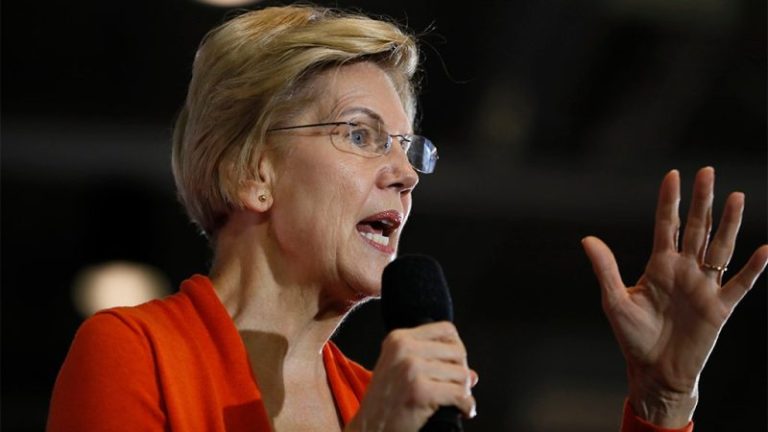 Elizabeth Warren, Marjorie Taylor Green agree people shouldn’t protest alleged Trump arrest