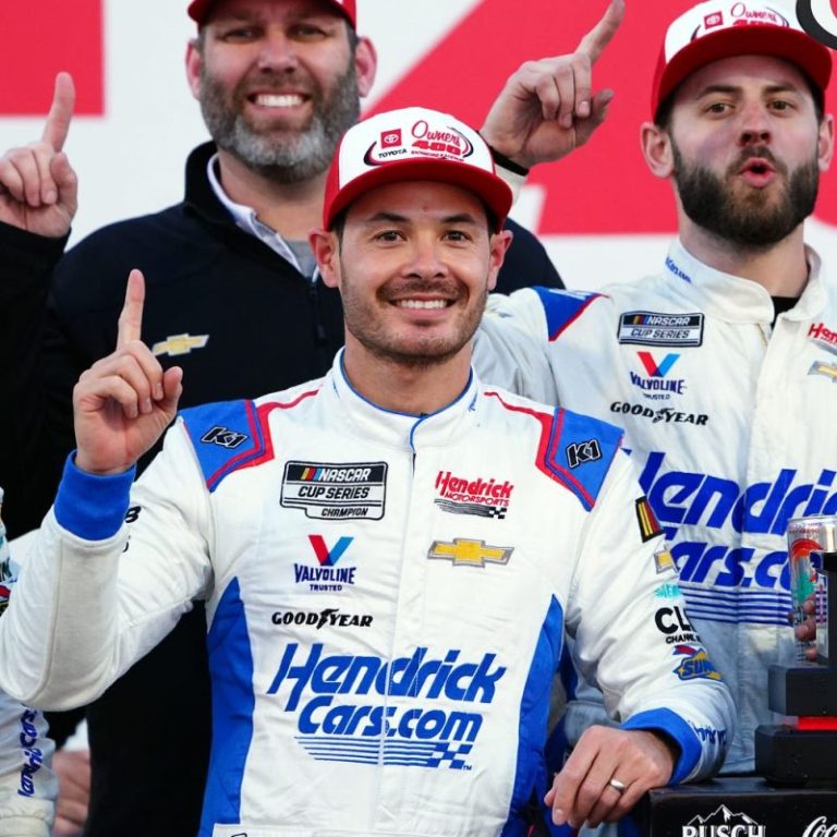 Larson wins Richmond NASCAR race to keep Hendrick, Chevrolet on top