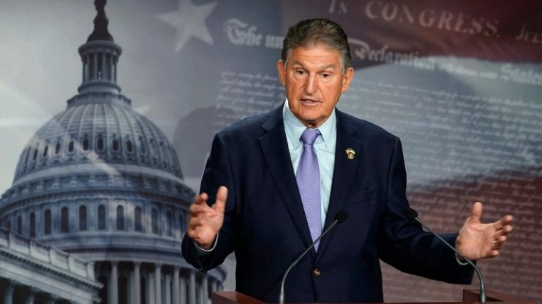 Pro-GOP super PAC targets Democrat Manchin for backing Biden’s marquee ‘Inflation Reduction Act’