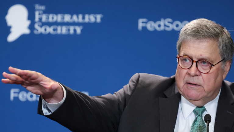 Bill Barr predicts ‘horror show’ if Trump re-elected, warns he will ‘deliver chaos’