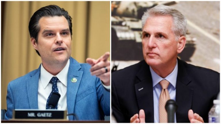 Florida’s Rep. Gaetz says Speaker McCarthy must be ‘forced into monogamy’ with conservatives or Democrats