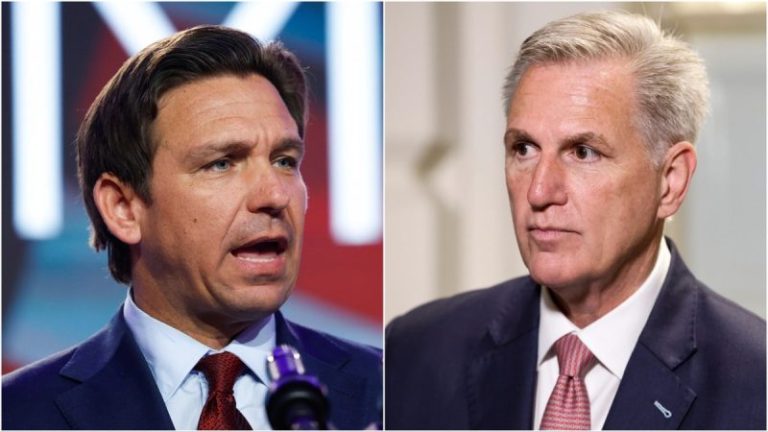 DeSantis hits back at McCarthy for saying he’s not on ‘same level’ as Trump: ‘Badge of honor’