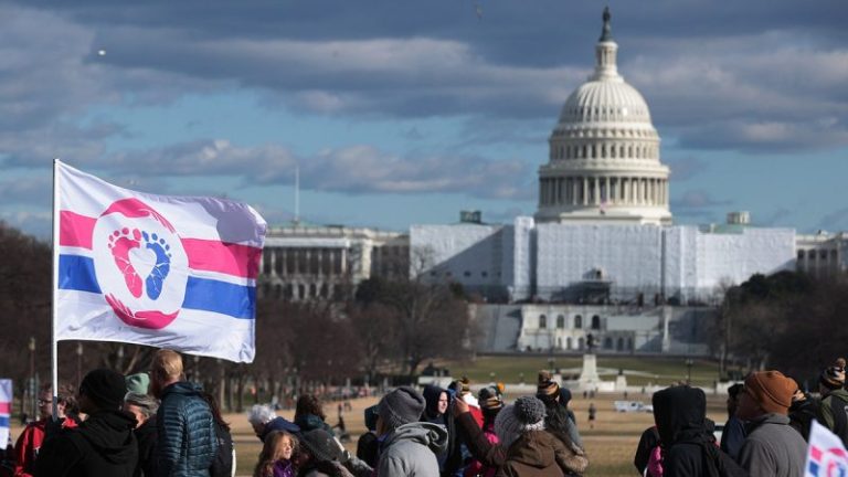After White House trans flag controversy, Senators demand Biden fly pro-life flag