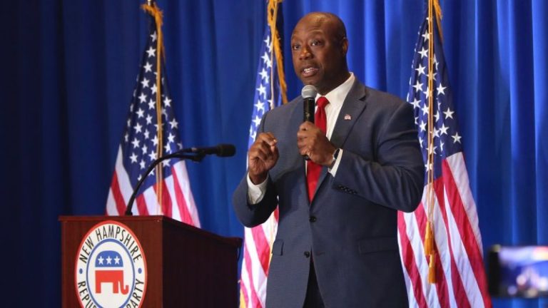 Tim Scott-aligned super PAC pulls plug on ads as senator’s 2024 GOP presidential campaign struggles