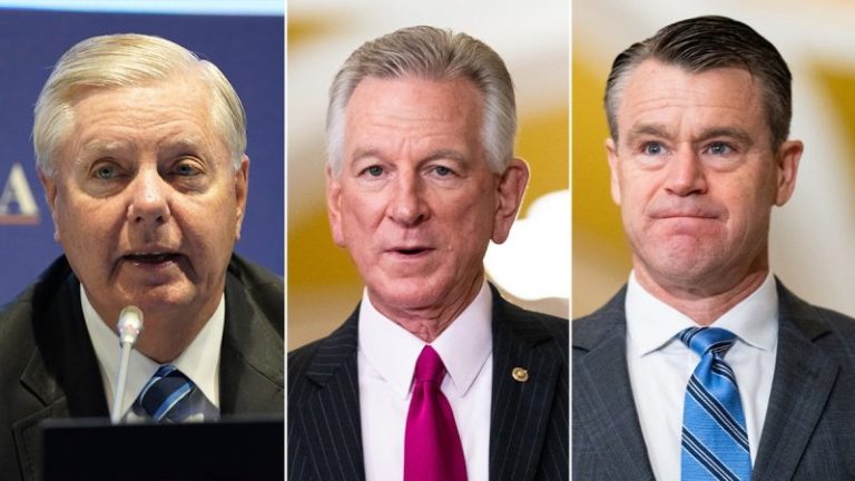 GOP senators rail against Tuberville’s military holds nearly all night