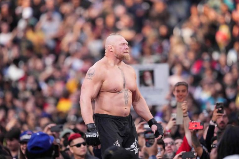 Brock Lesnar’s daughter goes viral after setting school shot put mark