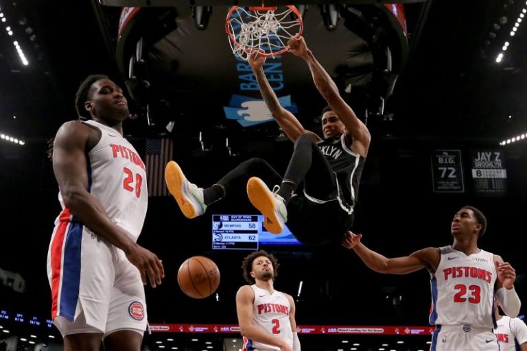 Pistons fall to Nets, tie NBA’s longest single-season losing streak