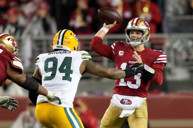 Brock Purdy comes through when it counts as 49ers top Packers