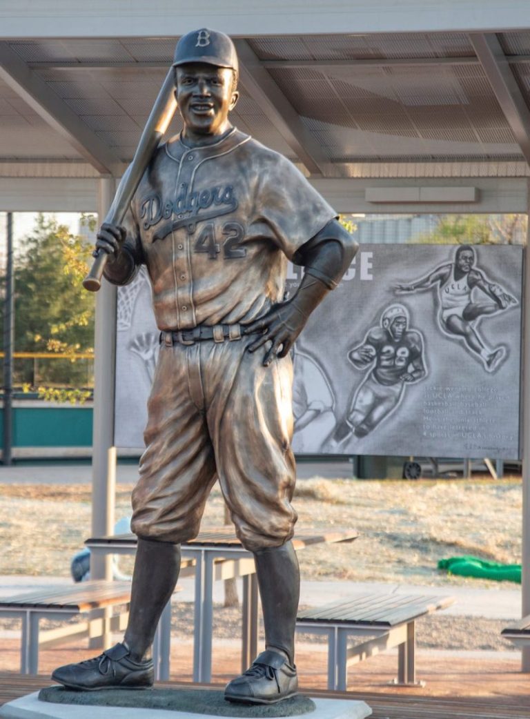 After destruction of a Jackie Robinson statue came something wonderful
