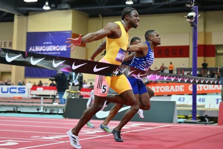 Noah Lyles defeats world record holder in the indoor 60