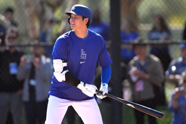 WATCH: Shohei Ohtani hits home run during live batting practice