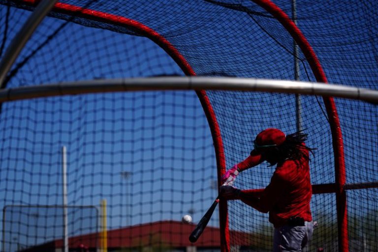 Reds young star shatters teammate’s car window with foul ball