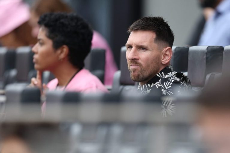 Messi watches from stands as Inter Miami loses entertaining match
