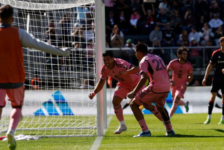 Suárez scores two goals as Inter Miami beats D.C. United without Messi