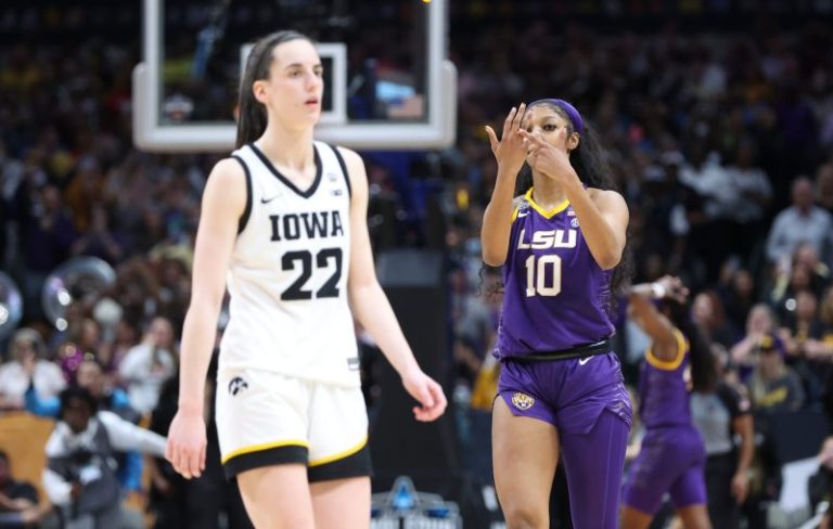 It’s Iowa vs. LSU rematch with all eyes on Caitlin Clark, Angel Reese