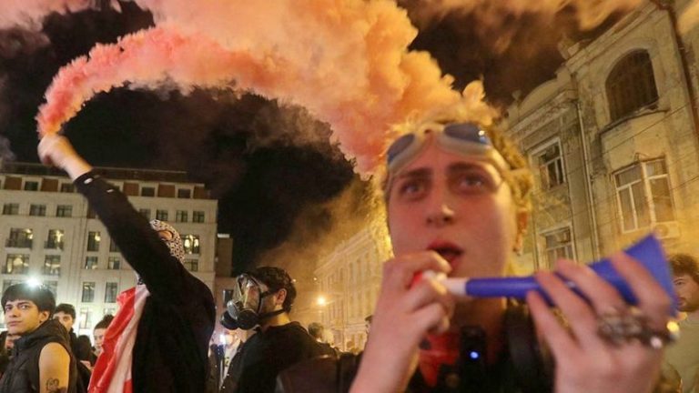 Georgian opposition parties urge mass protests against ‘Russian’ bill