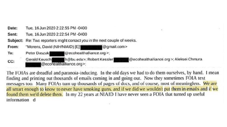 Ex-Fauci top adviser offers apologies and excuses after COVID email revelations