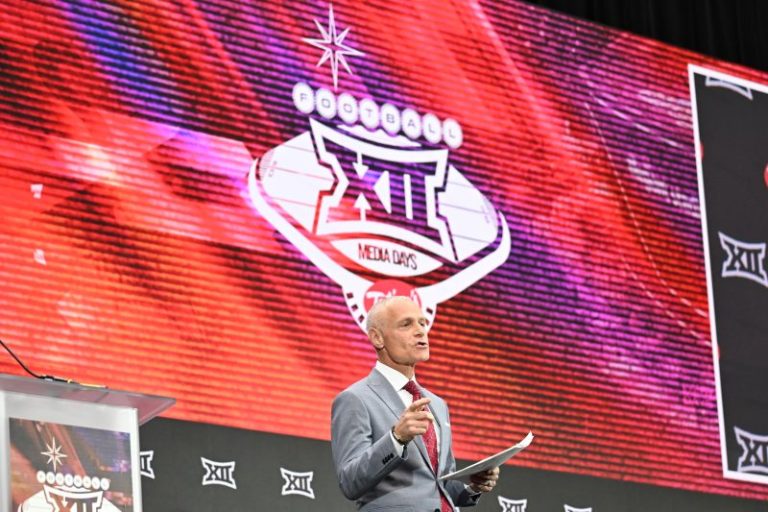 Big 12 commissioner talks big game at media days in Las Vegas