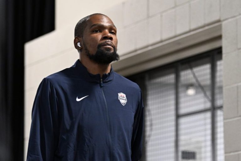Kevin Durant’s status unclear for USA Basketball’s Olympics opener