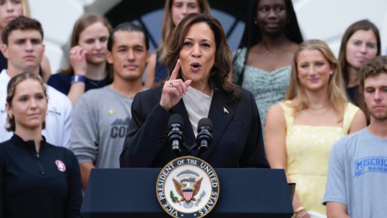 Harris campaign breaking fundraising records in race against Trump since Biden bowed out