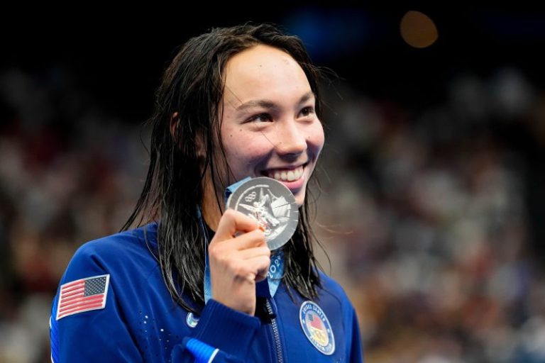 Huske becoming the Olympic swimming hero Team USA needed in Paris