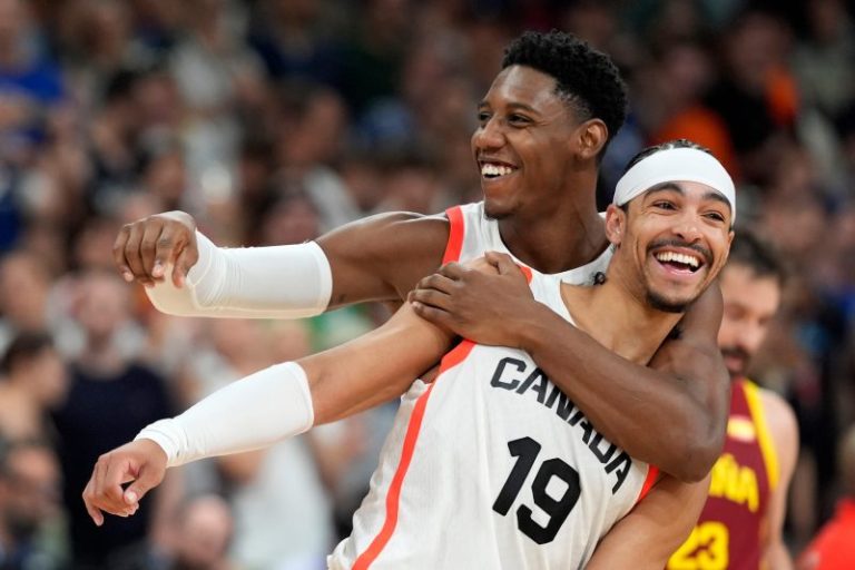 US faces Brazil, France plays Canada in men’s basketball quarterfinals