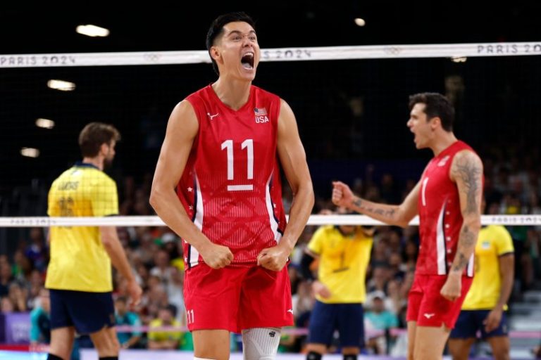 The USA volleyball graybeards are into the Olympic semifinals