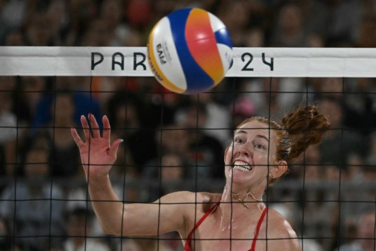 No US women in beach volleyball medal mix after loss to Swiss