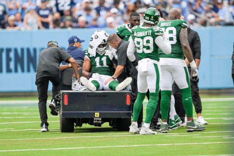 Jets linebacker Jermaine Johnson tears Achilles in Week 2 win vs Titans
