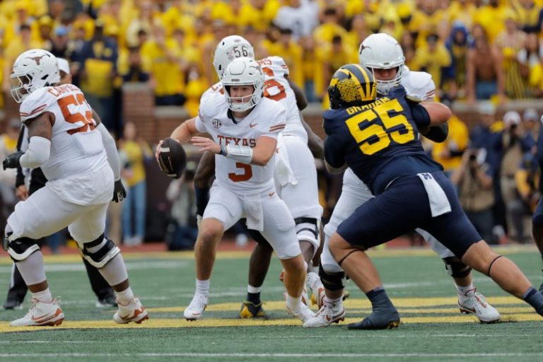 Texas still No. 1, rest of coaches poll gets major reshuffling after upsets