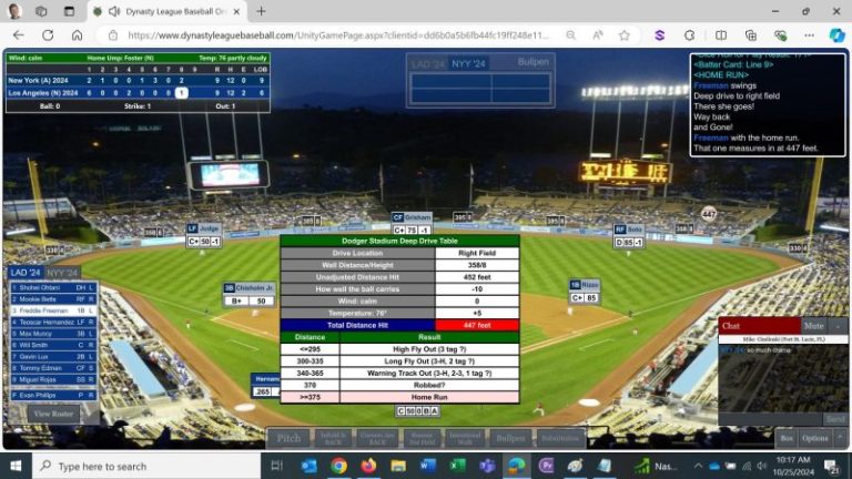 Simulated World Series has Dodgers winning Game 1 in a slugfest