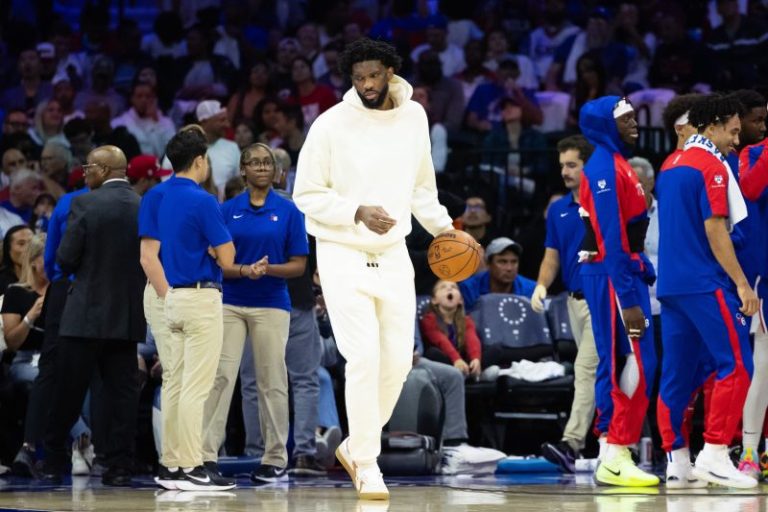 Sixers’ Joel Embiid assessed a technical foul without even playing