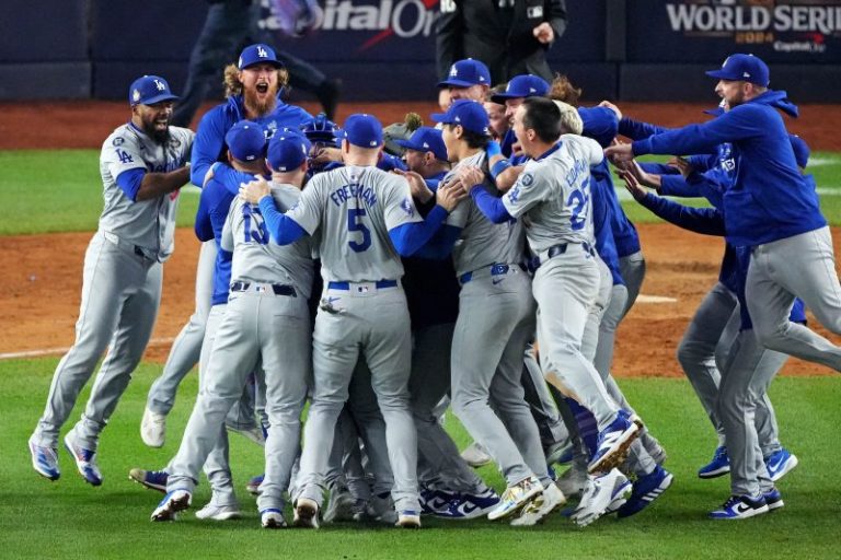 Dodgers capitalize on Yankees miscues, win eighth World Series title