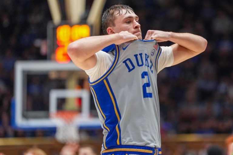 Cooper Flagg stats: Duke phenom gets first double-double despite cramps