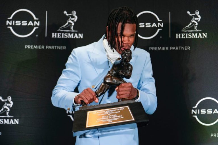 Colorado two-way star Travis Hunter wins 2024 Heisman Trophy
