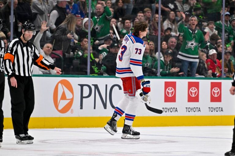 Rangers forward hit with hefty suspension in first game back in NHL