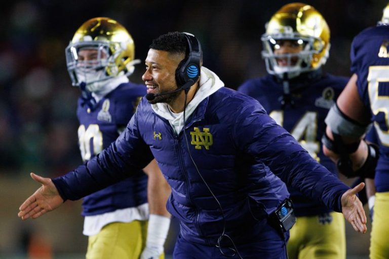 Marcus Freeman has chance against Georgia to prove he’s no Brian Kelly