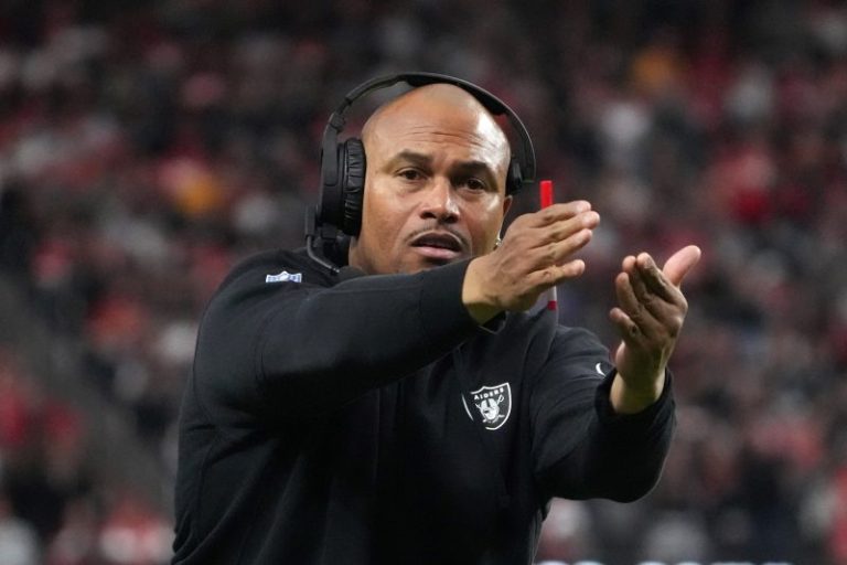 Why did the Las Vegas Raiders fire Antonio Pierce?