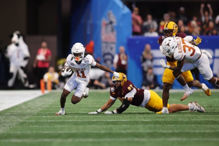 Texas blows lead, beats Arizona State in overtime at Peach Bowl
