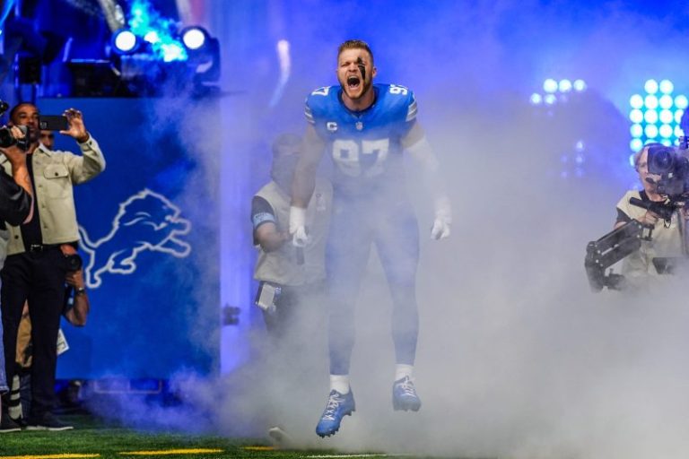 Injury latest on Lions DE Aidan Hutchinson