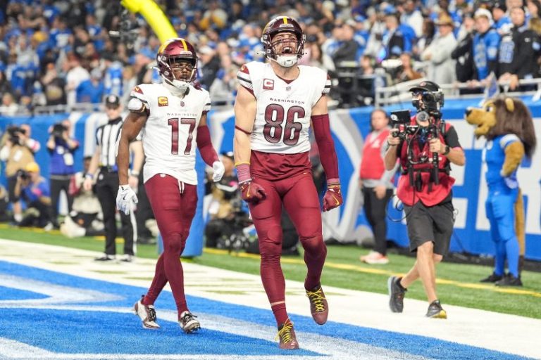 Commanders stun top-seeded Lions, head to first NFC title game in 33 years