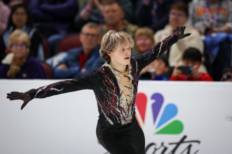 Ilia Malinin, who won skating title Sunday, says crash doesn’t seem real
