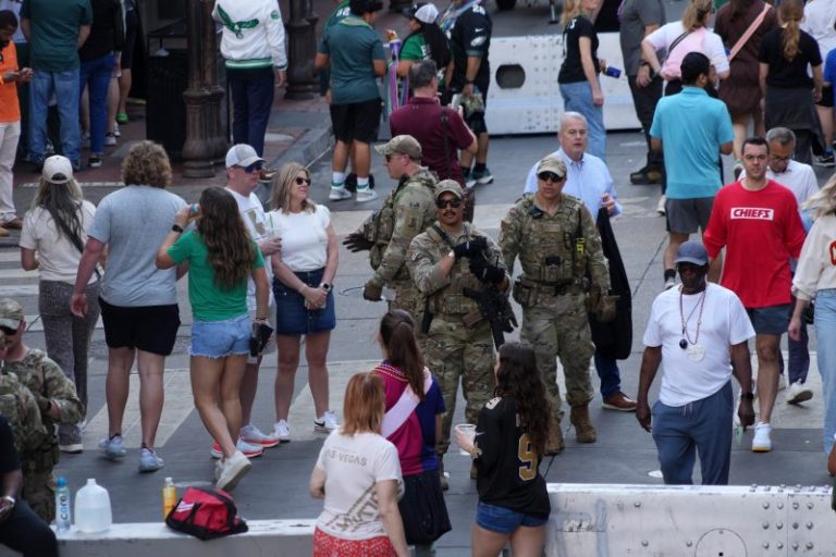 Super Bowl’s heightened security is readily evident in New Orleans