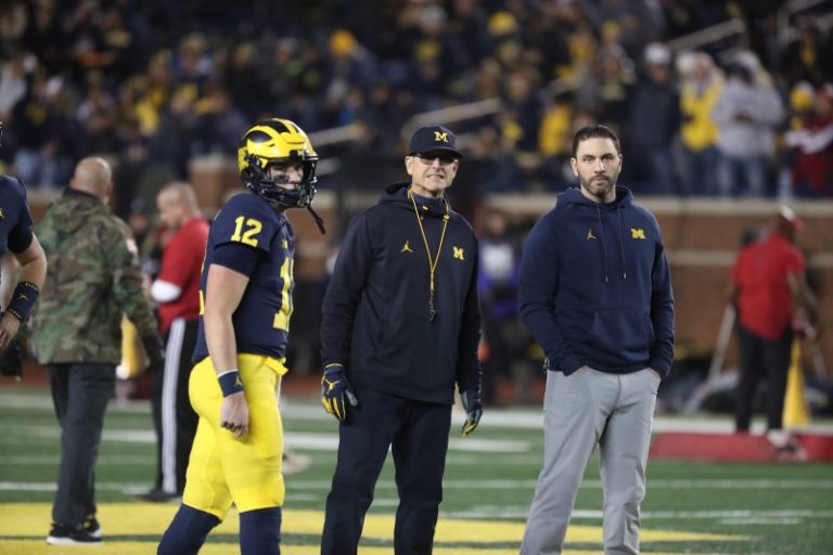Jim Harbaugh reacts to hacking allegations facing former assistant